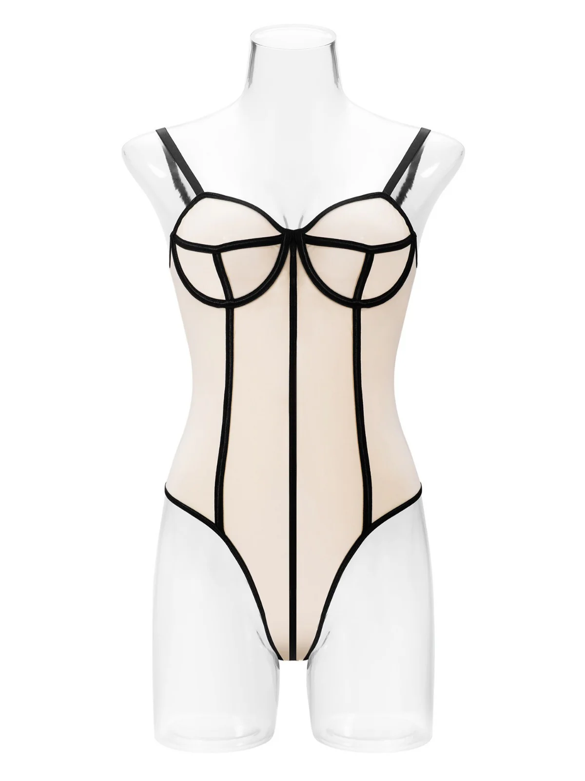 Damen Body mit innovativem Schnitt und eleganten Verstärkungen WOLFF - Image 6
