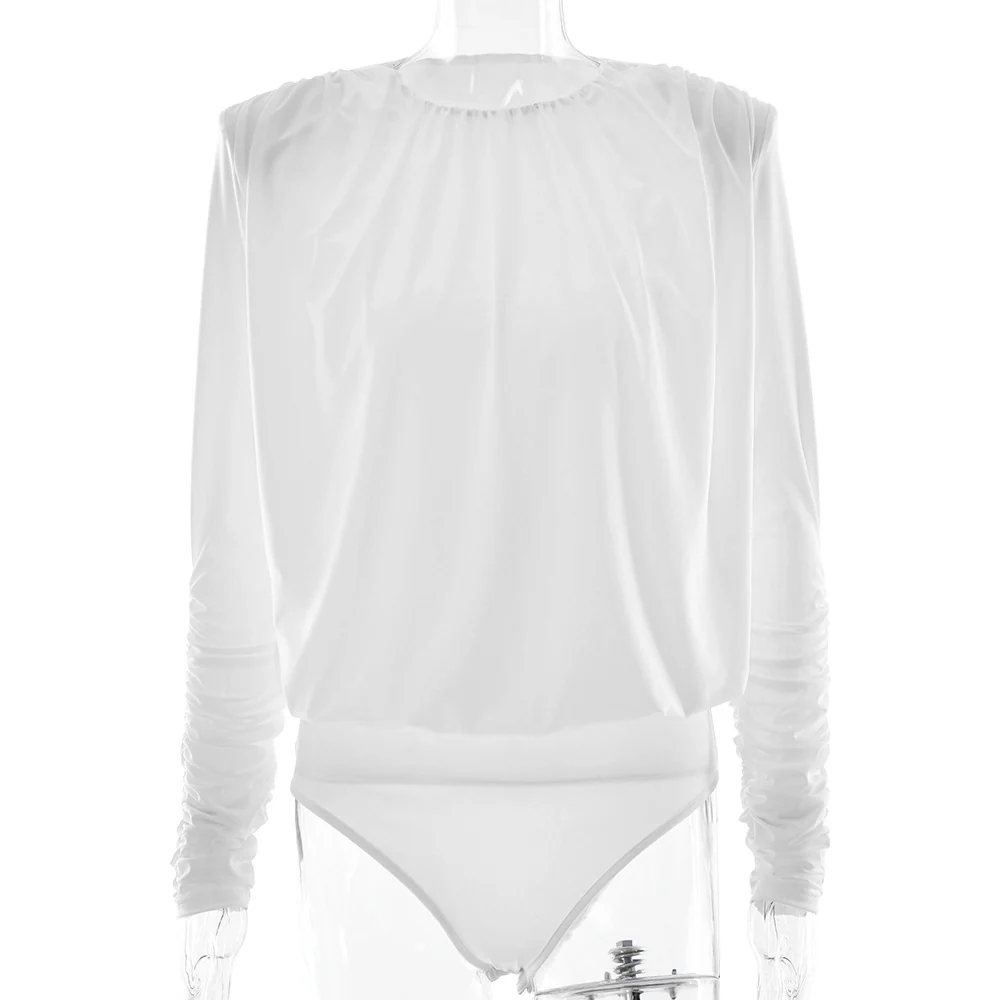 Damen Bodysuit mit eleganten Rüschendetails und schmalem Schnitt WOLFF - Image 5