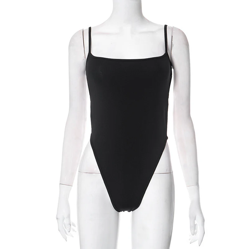 Damen Bodysuit mit verstellbaren Spaghetti-Trägern und quadratischem Ausschnitt WOLFF - Image 7