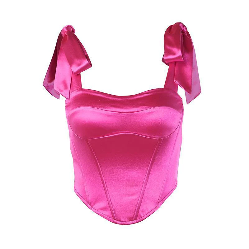 Damen Corsage-Oberteil mit Schleifenakzenten WOLFF - Image 5