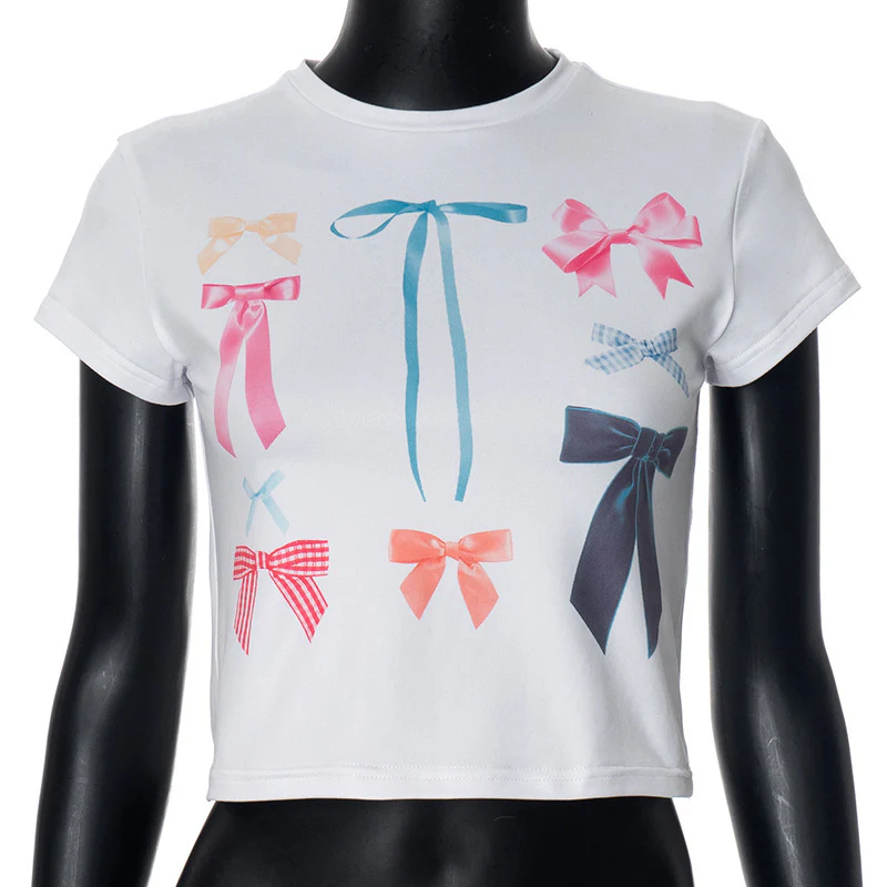 Damen Crop-Top mit dekorativen Bänder-Design WOLFF - Image 6
