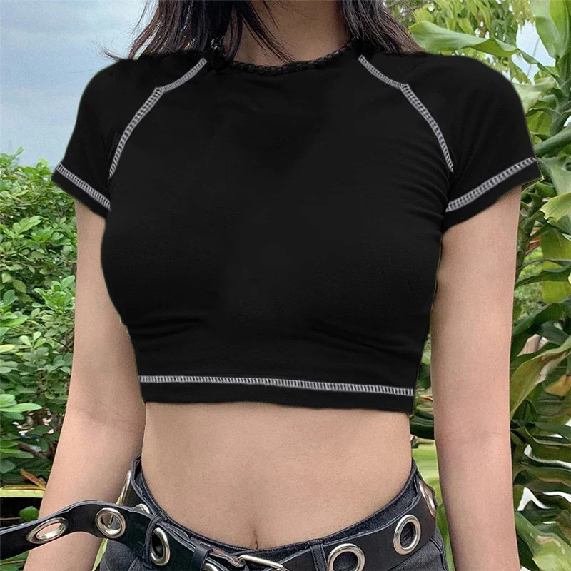 Damen Crop-Top mit dekorativen Nahtdetails WOLFF - Image 5