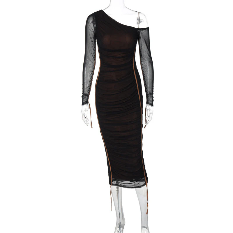 Damen Elegantes Wickelkleid mit asymmetrischen Details WOLFF - Image 6