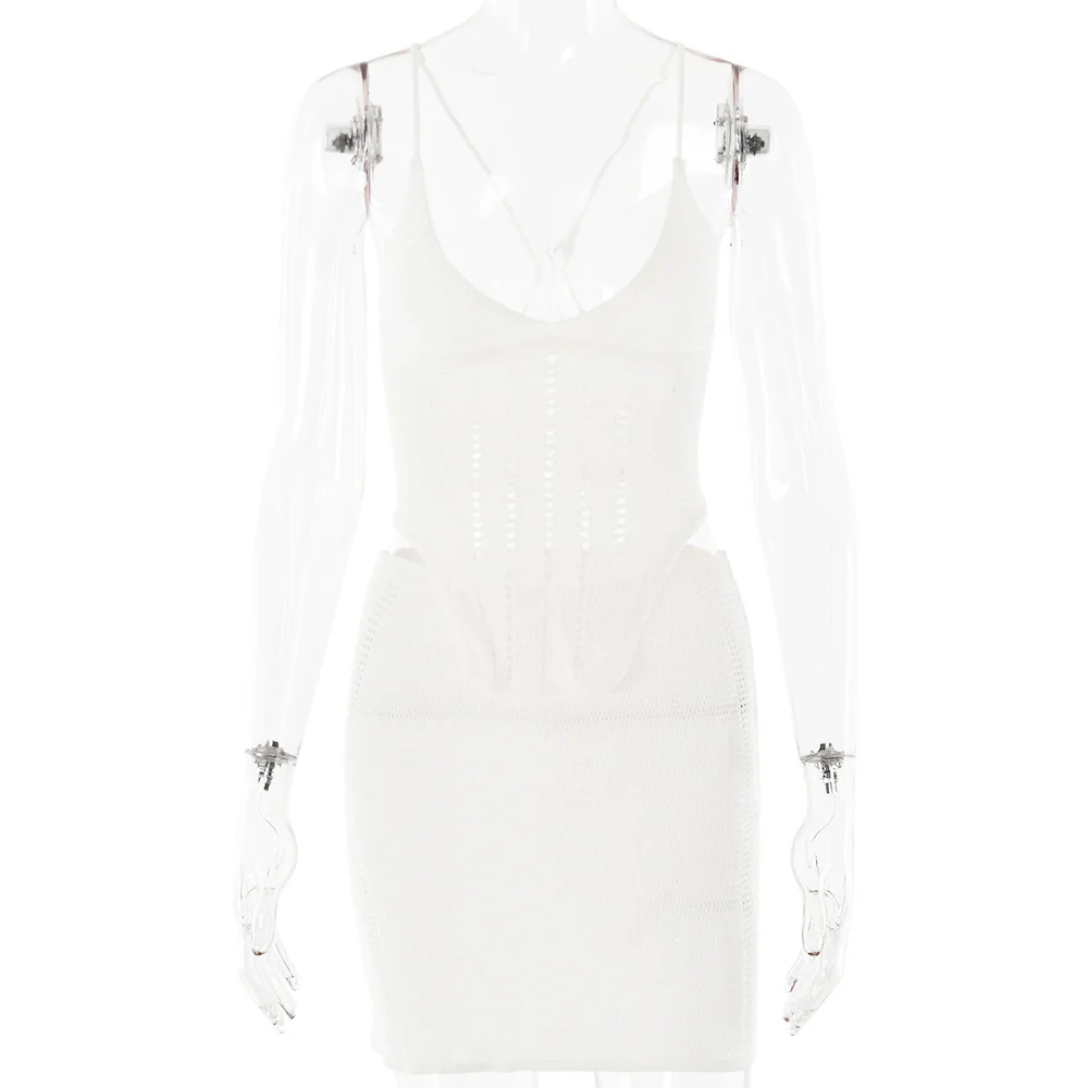 Damen Figurbetontes Strickkleid mit tiefem Rückenausschnitt WOLFF - Image 5
