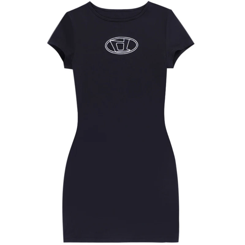 Damen Figurbetontes T-Shirtkleid mit Logostickerei WOLFF - Image 5