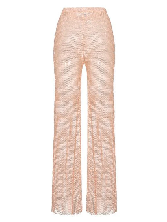 Damen Glamouröse Shiny Plisseehose WOLFF - Image 6