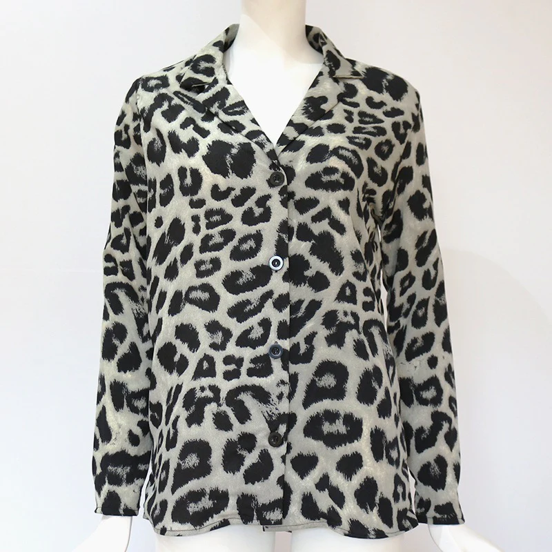 Damen Hemdbluse mit Leopardenmuster und elegantem Schnitt WOLFF - Image 8