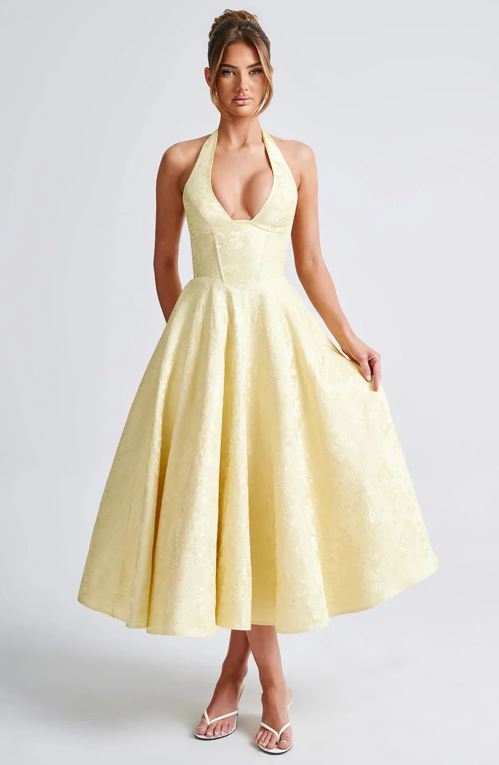 Damen Hochzeitskleid im eleganten A-Linien Schnitt mit tiefem V-Ausschnitt WOLFF - Image 6
