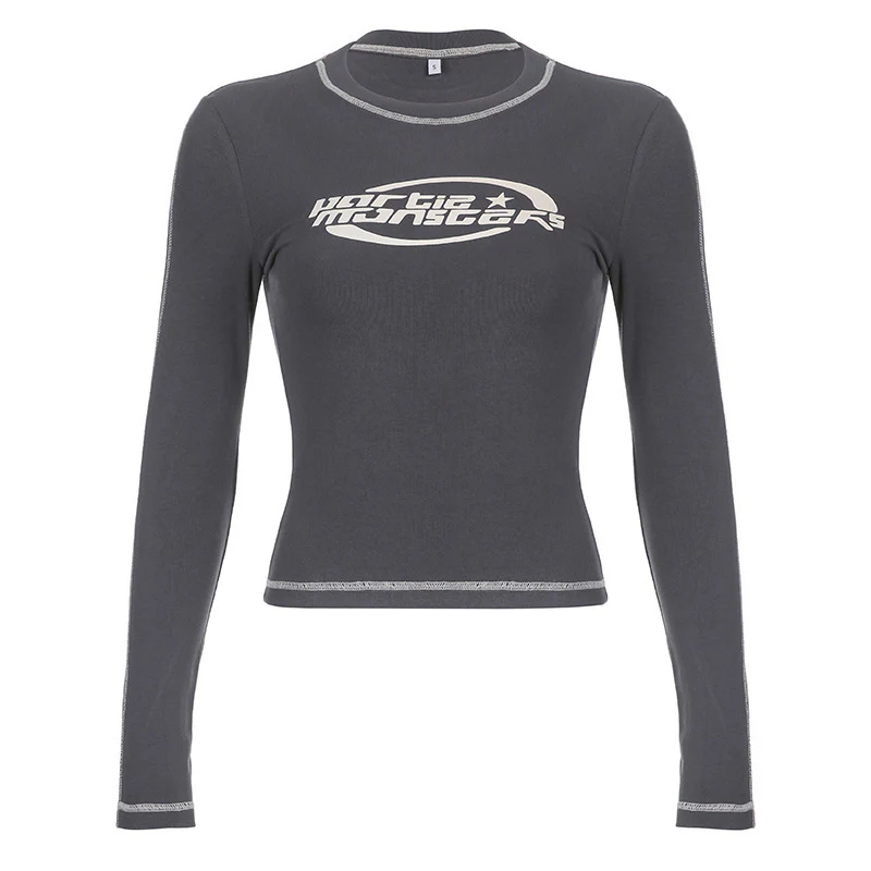 Damen Langarmshirt mit modischem Logodruck WOLFF - Image 5