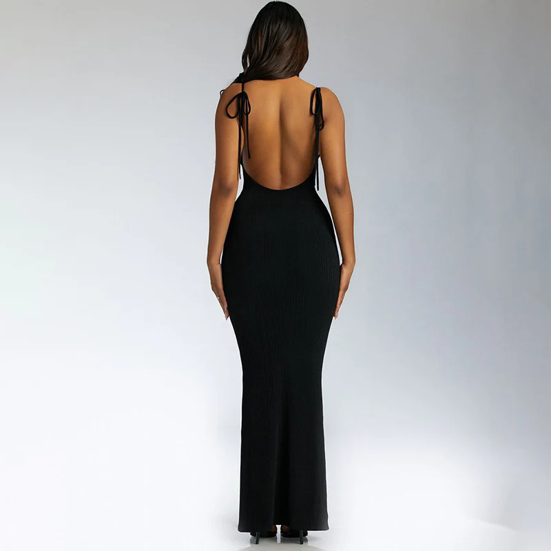 Damen Maxikleid mit elegantem Rückenausschnitt und figurformendem Design WOLFF - Image 6