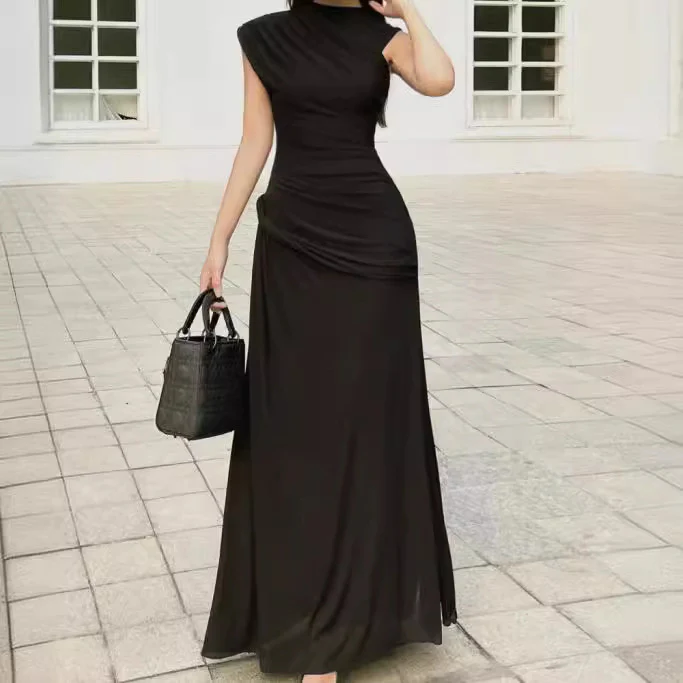 Damen Maxikleid mit elegantem Wickeldesign und schmalem Oberteil WOLFF - Image 4