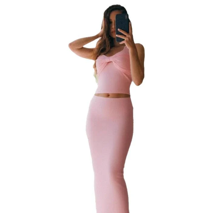 Damen Maxikleid mit elegantem Wickeloberteil und figurbetontem Schnitt WOLFF - Image 5