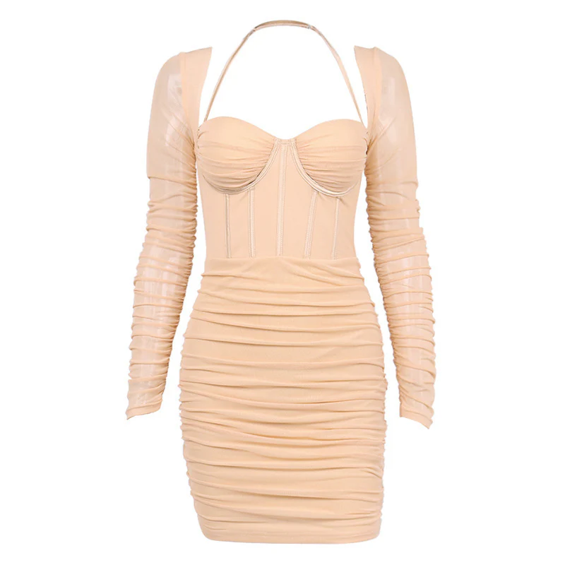 Damen Minikleid mit elegantem Korsett-Oberteil und figurschmeichelnder Raffung WOLFF - Image 5