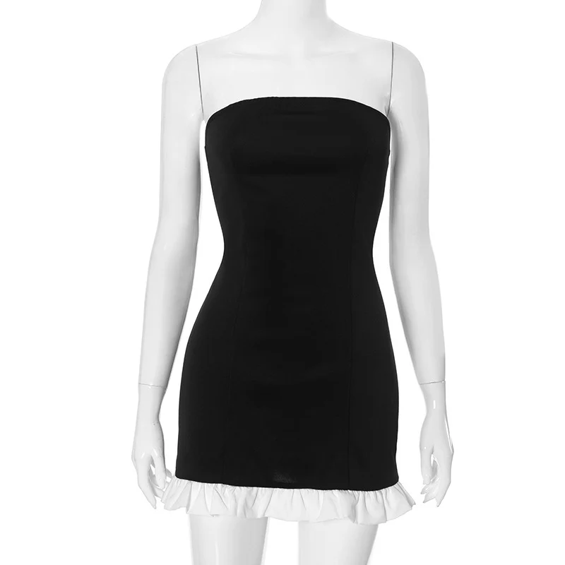 Damen Minikleid mit Rüschenabschluss und tailliertem Schnitt WOLFF - Image 6