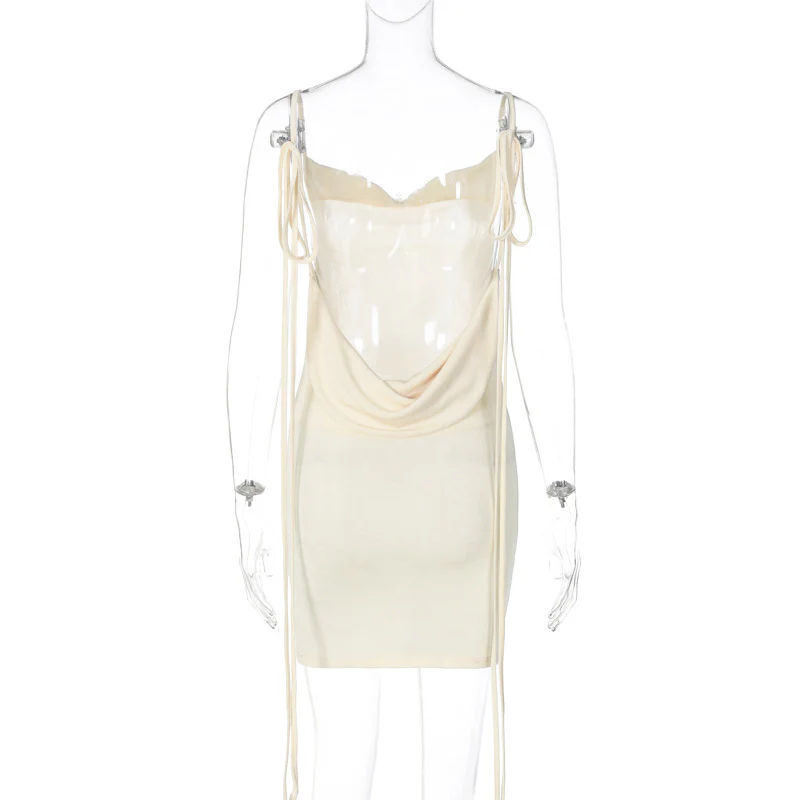 Damen Minikleid mit verstellbaren Spaghettiträgern und elegantem Schnitt WOLFF - Image 5