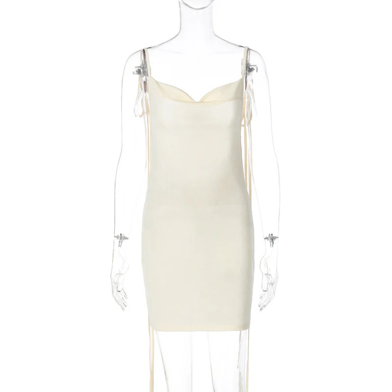 Damen Minikleid mit verstellbaren Spaghettiträgern und elegantem Schnitt WOLFF - Image 6