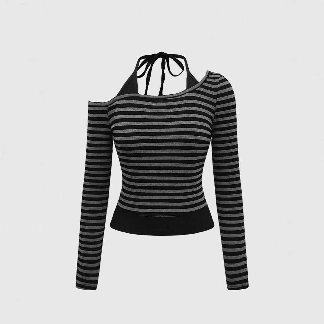 Damen modisches Langarmshirt mit schulterfreier Optik von WOLFF - Image 4