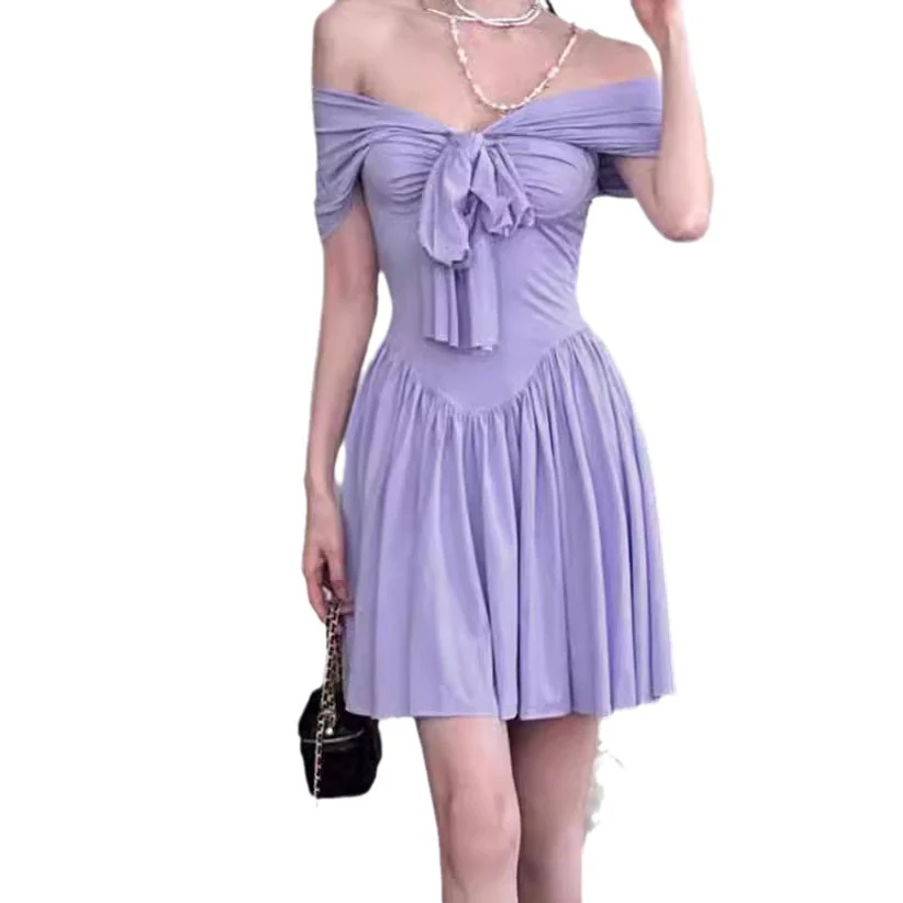 Damen Off-Shoulder Minikleid mit eleganten Drapierungsdetails WOLFF - Image 5