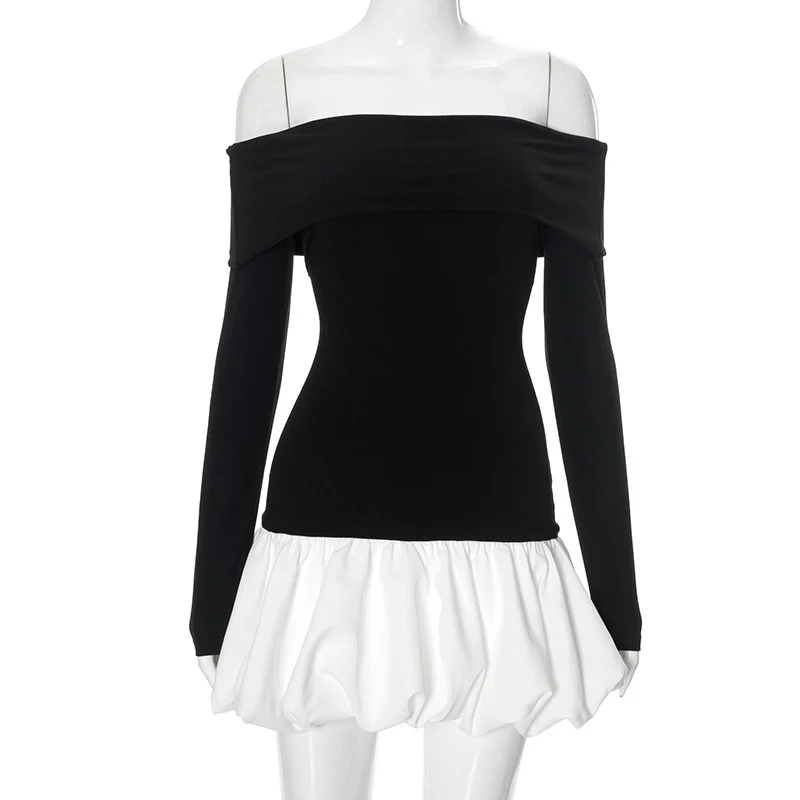 Damen Off-Shoulder Minikleid mit voluminösem Rock WOLFF - Image 5