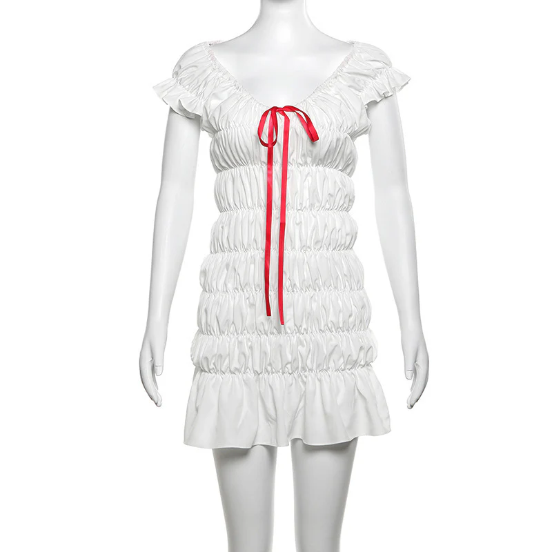 Damen Rüschensommerkleid mit verstellbarem Taillenband WOLFF - Image 7