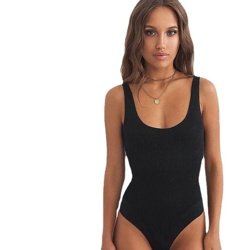 Damen Schwimmbad-Bodysuit mit figurbetontem Schnitt und tiefem Ausschnitt WOLFF - Image 5