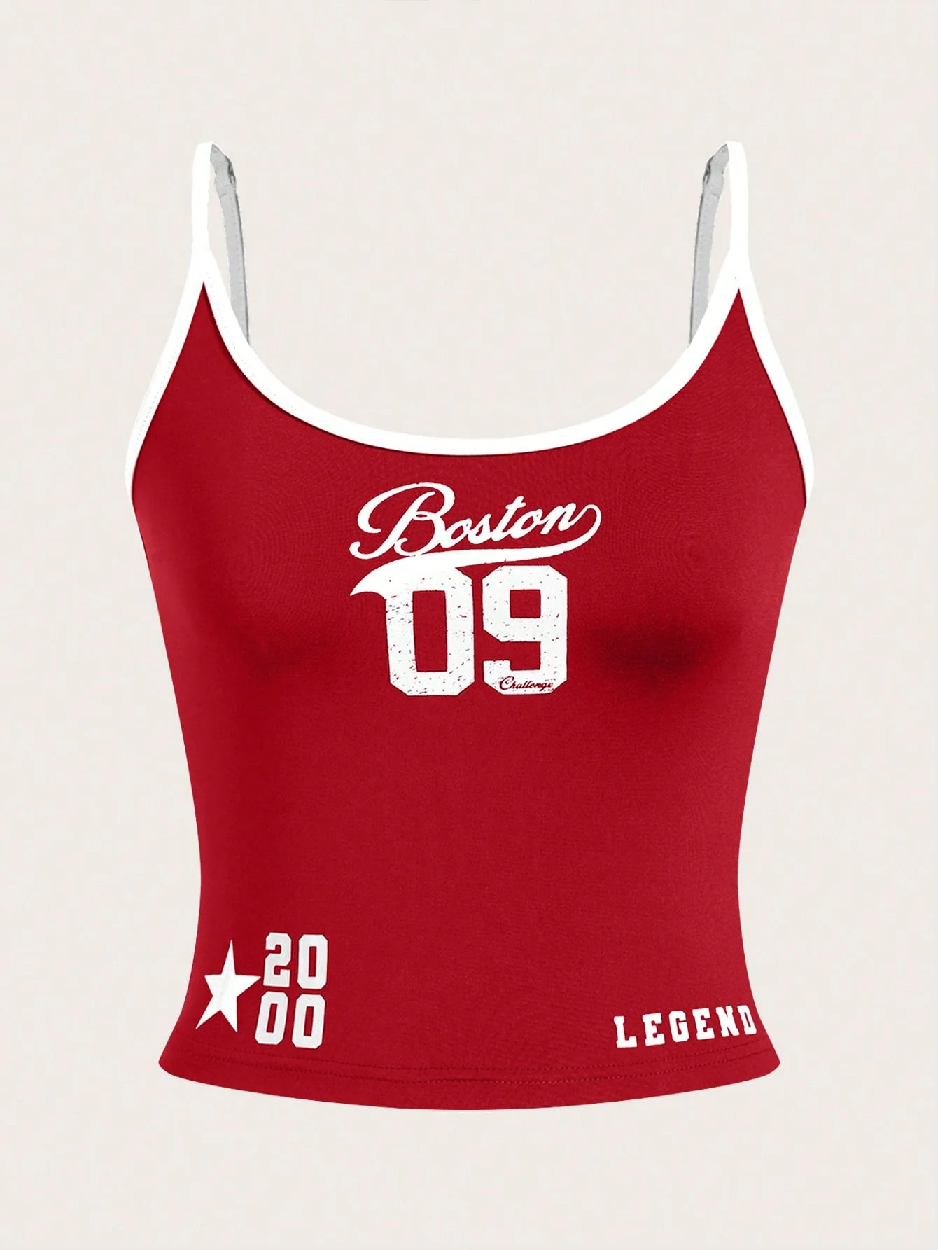 Damen Sportliches Tanktop mit kreativem Boston-Print WOLFF - Image 11