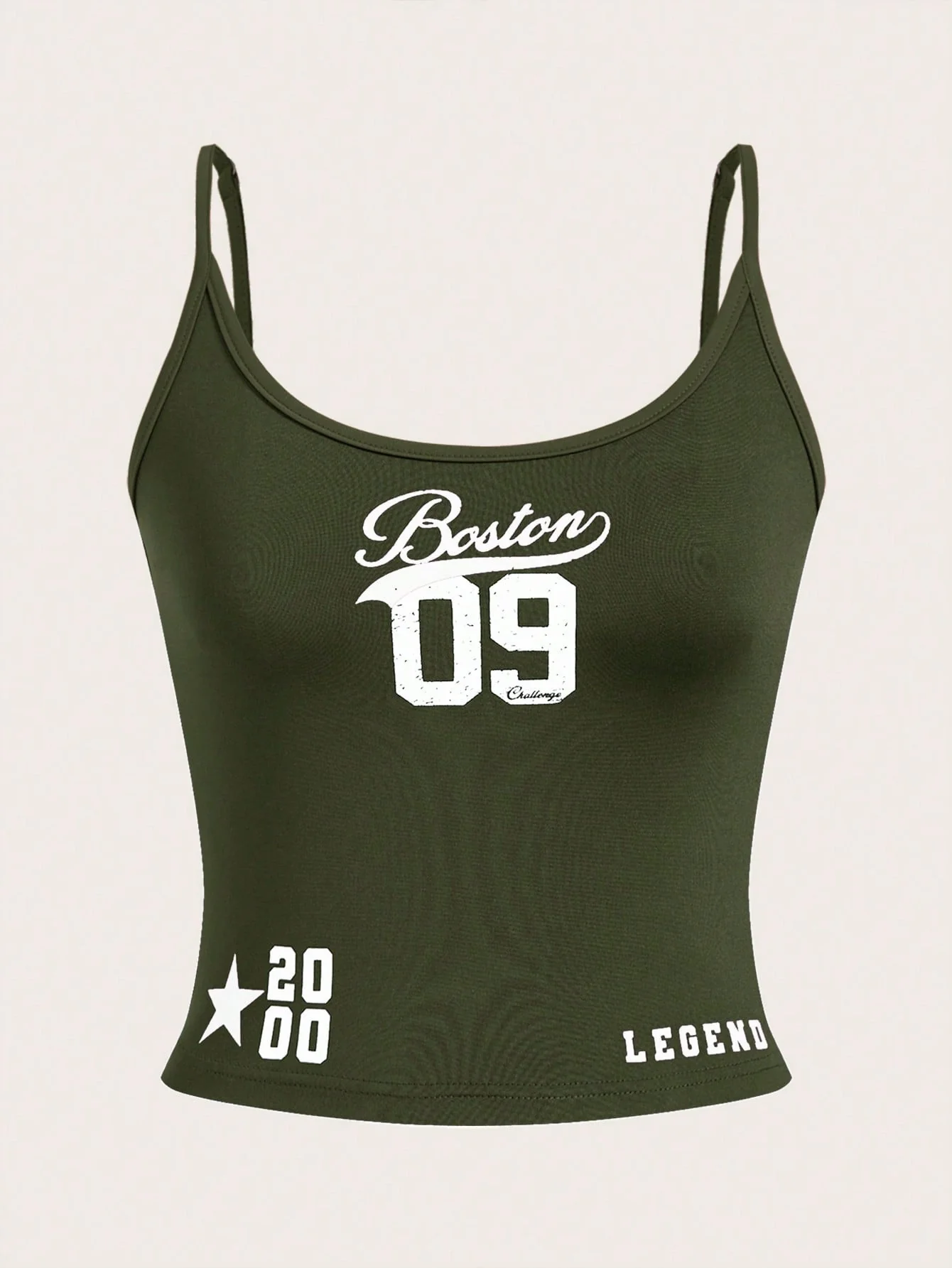 Damen Sportliches Tanktop mit kreativem Boston-Print WOLFF - Image 6