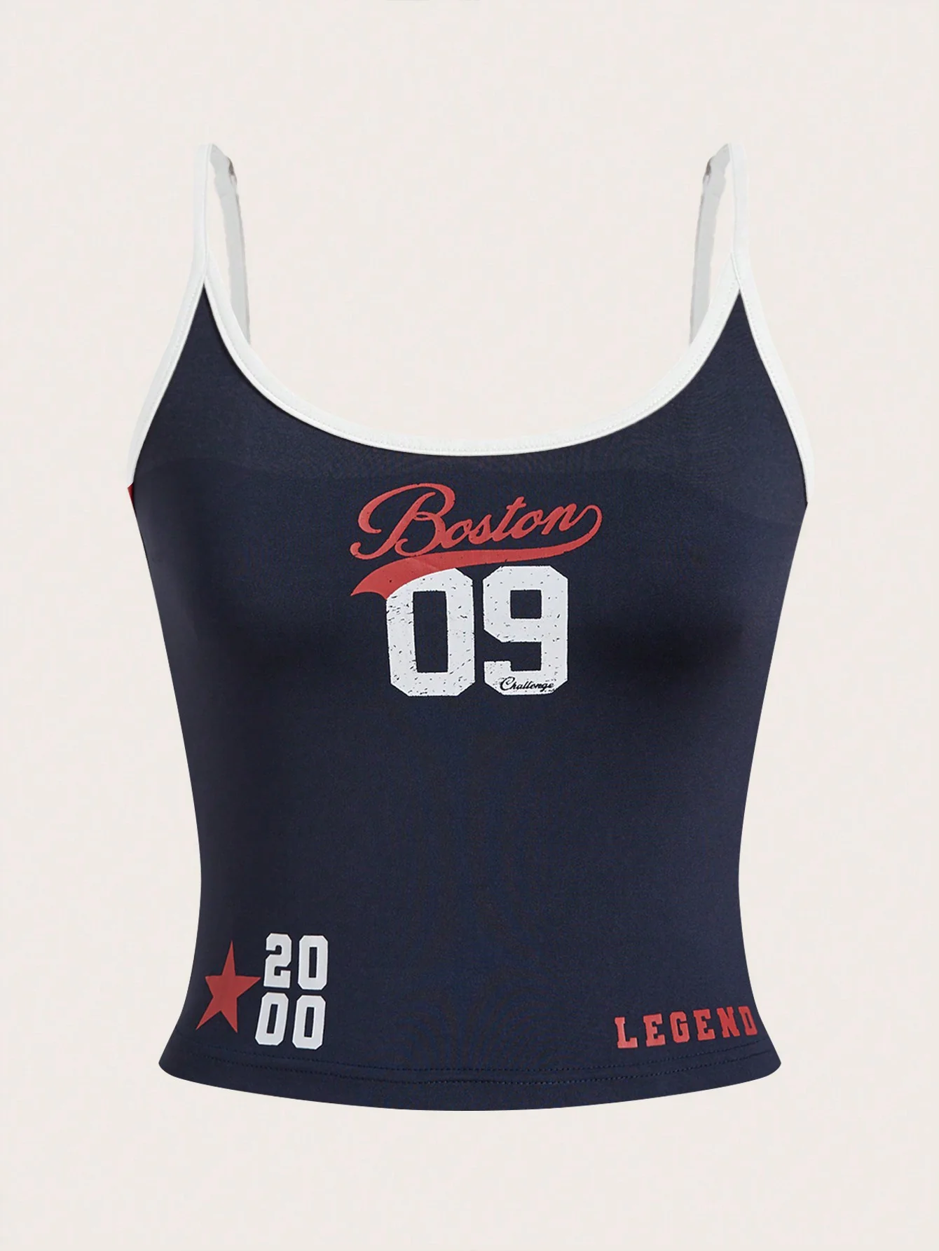 Damen Sportliches Tanktop mit kreativem Boston-Print WOLFF - Image 8