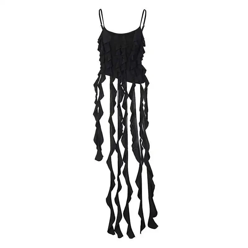 Damen Top mit raffinierten Rüschendetails und transparentem Layering WOLFF - Image 6