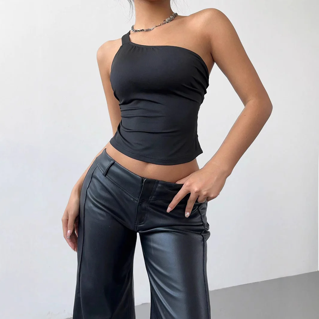 Damen Trägershirt mit asymmetrischem Ausschnitt und figurformendem Schnitt WOLFF - Image 4