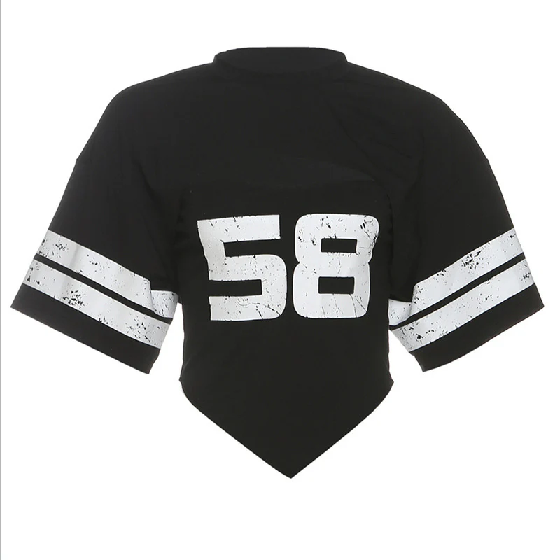 Damen Trendiges Crop-Top mit sportlichem Schnitt und einzigartigem Grafikdesign WOLFF - Image 7