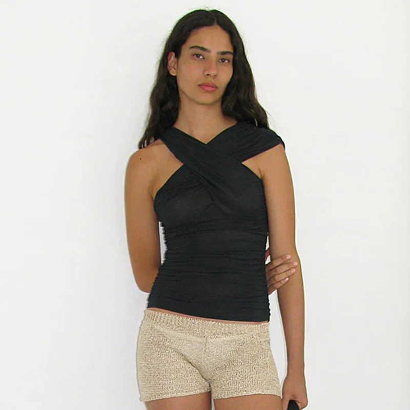 Damen Wickeloberteil mit innovativem Raffungseffekt und elegantem Design WOLFF - Image 6